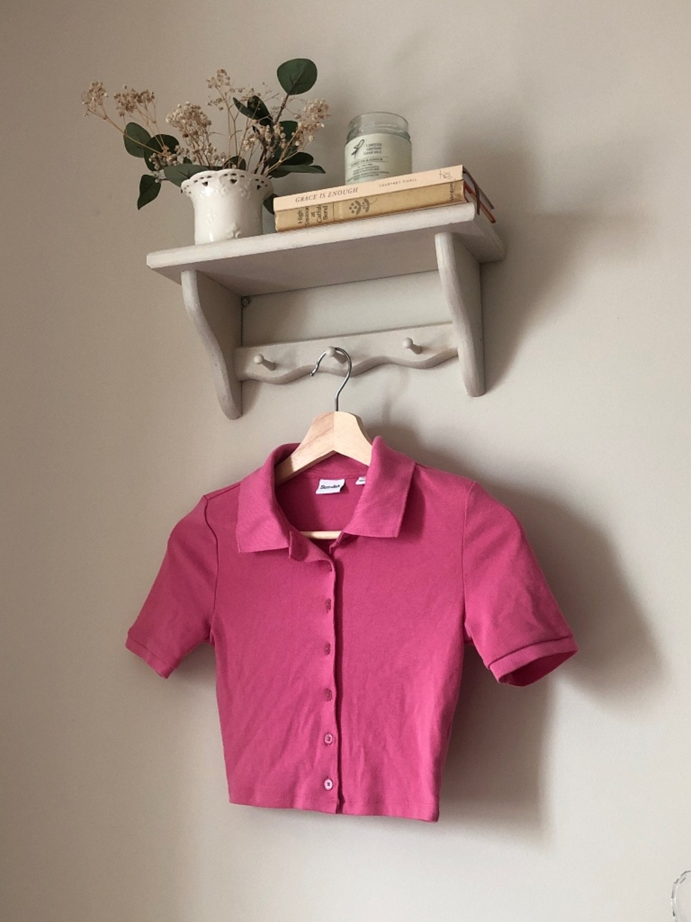 Sunday best - pink polo shirt/Golf shirt - XXS